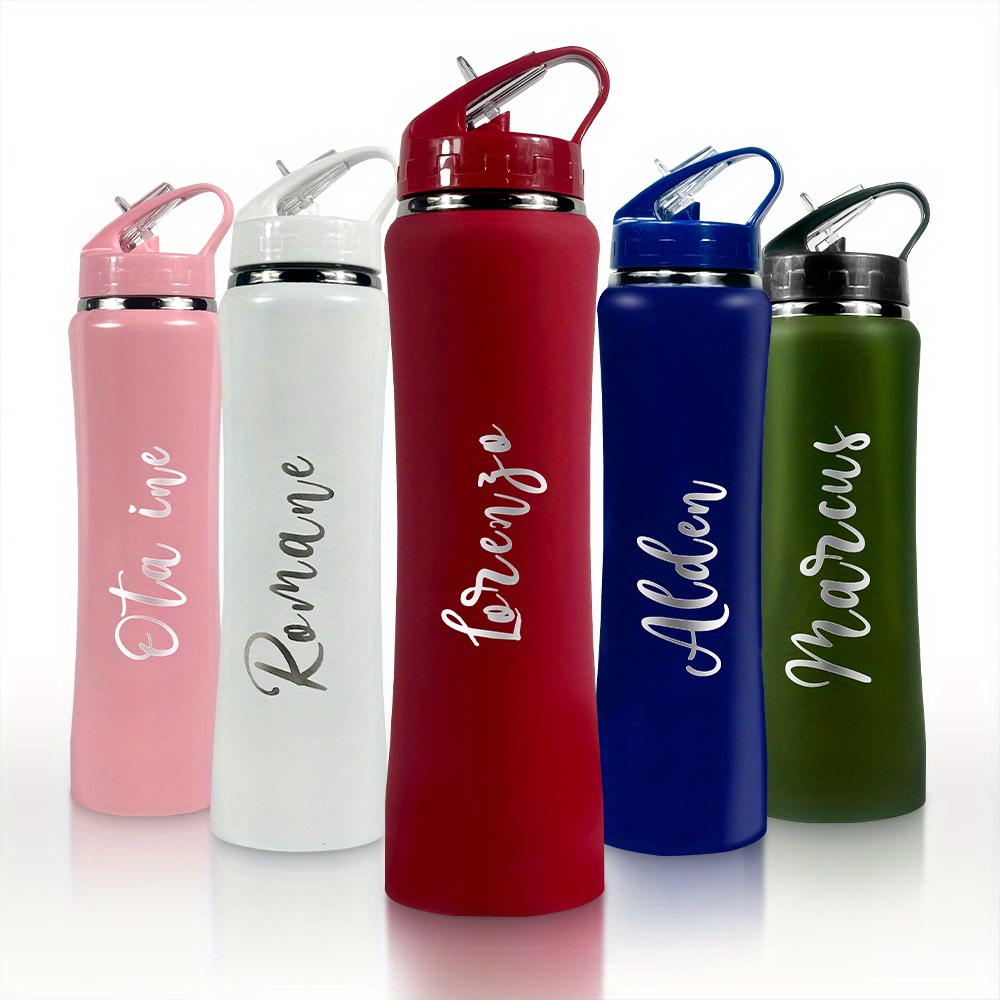 Sports Equipment With Names - Borraccia Personalizzata con Nome, Bottiglia Sportiva