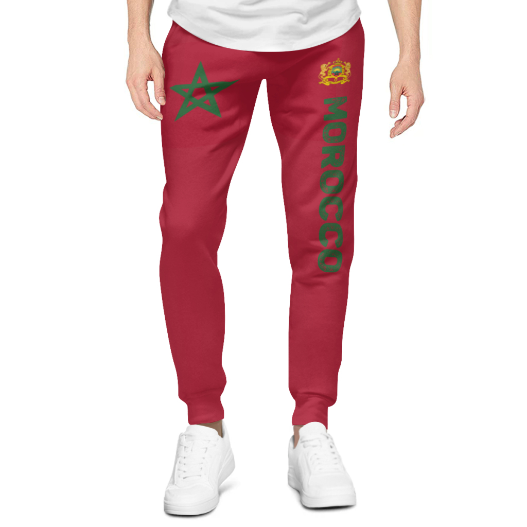 Sports Equipment Jersey - Pantaloni sportivi da uomo con bandiera