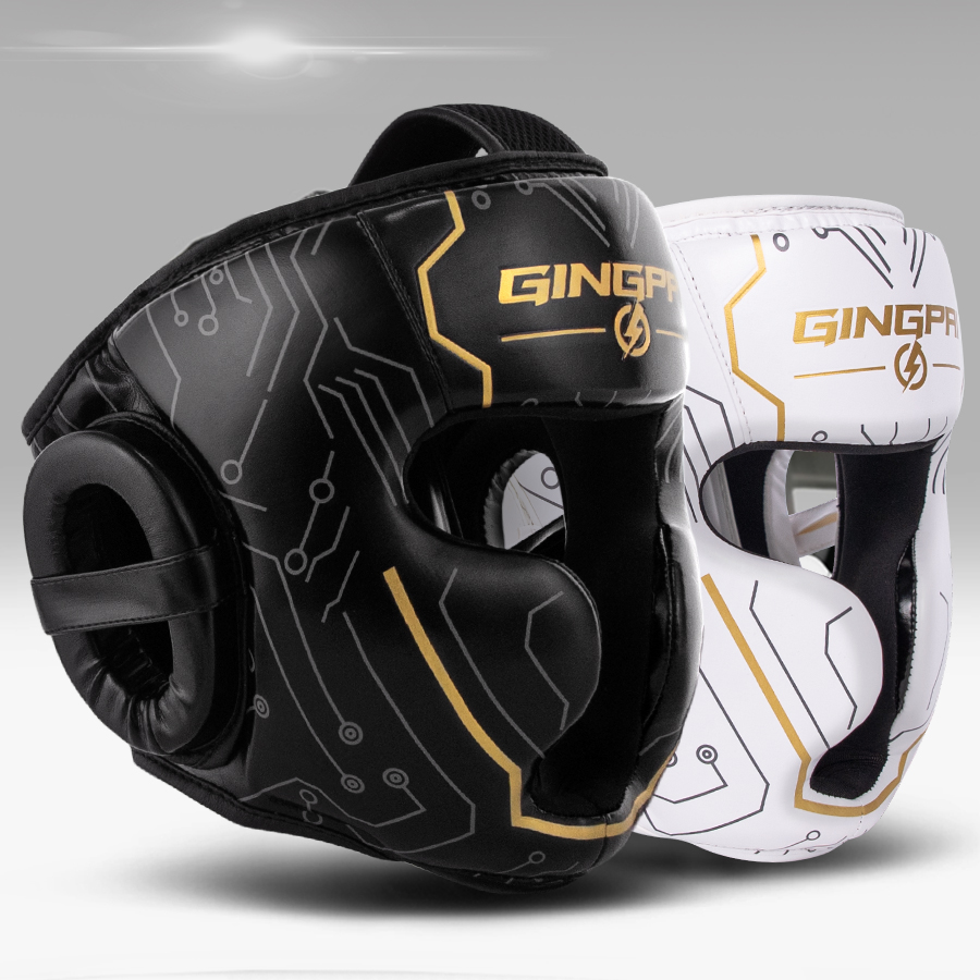 Sports Equipment Kids - Casco da boxe in PU completamente