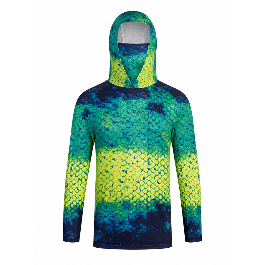 Sports Equipment Jersey - Maglia da Pesca con Cappuccio per