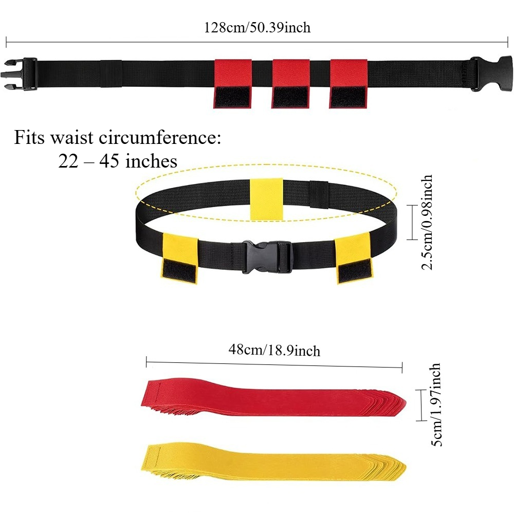 Set di 6 Cinture per Flag Foot - Sports Equipment Kids recensione e prezzo