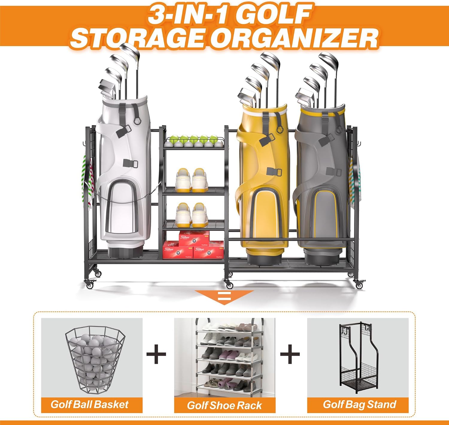 Organizzatore per Sacche da Go - Sports Equipment Holder recensione e prezzo