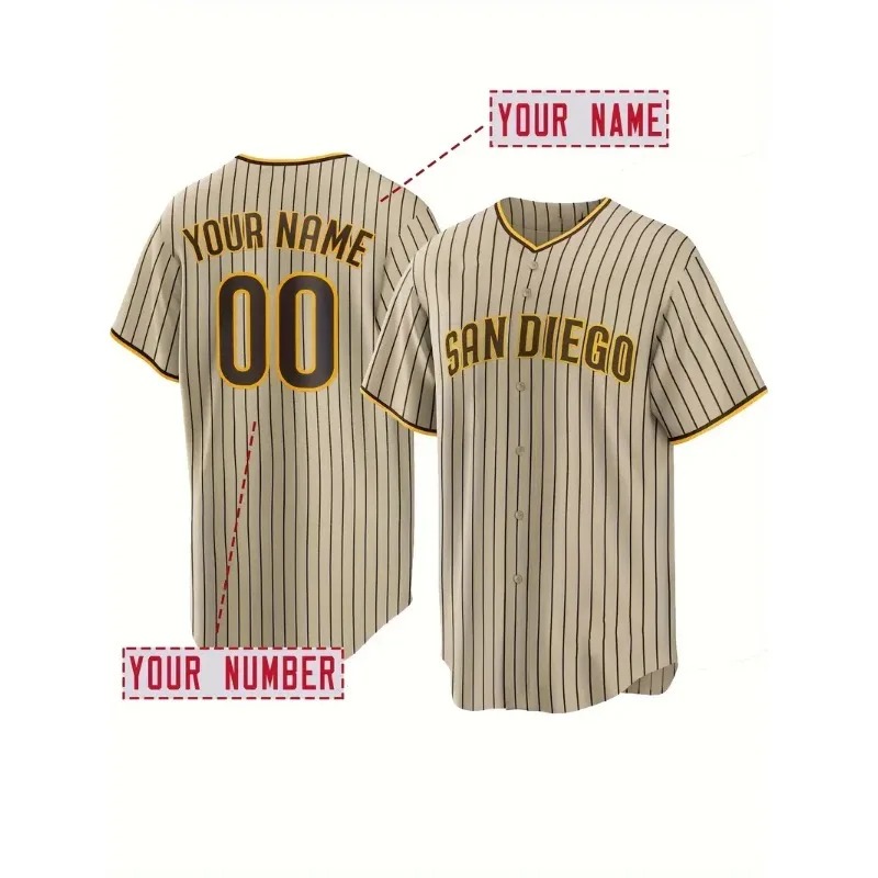 Maglia da baseball ricamata da - Sports Equipment Jersey recensione e prezzo