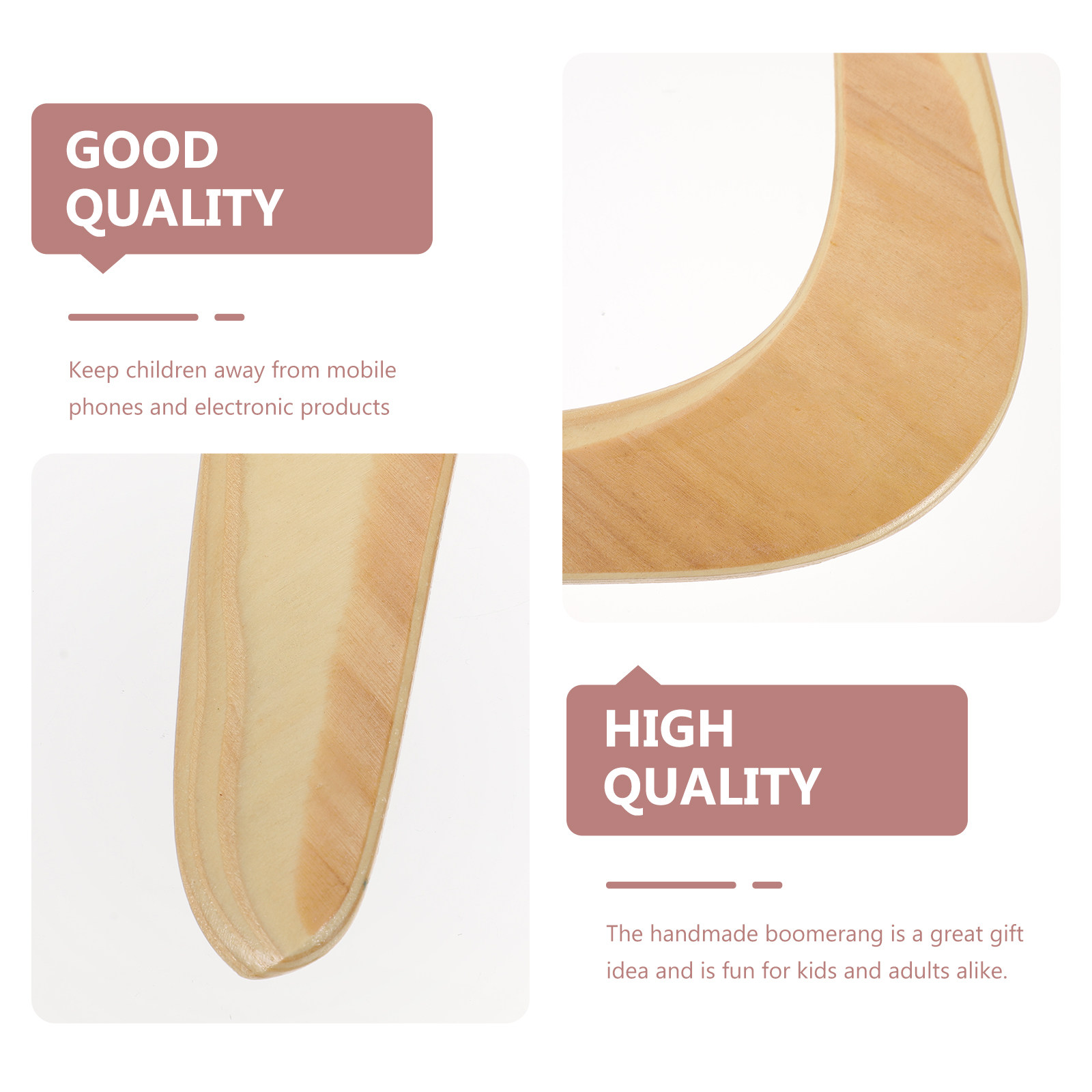 1 Pezzo Boomerang in Legno, At - Sports Equipment Kids recensione e prezzo