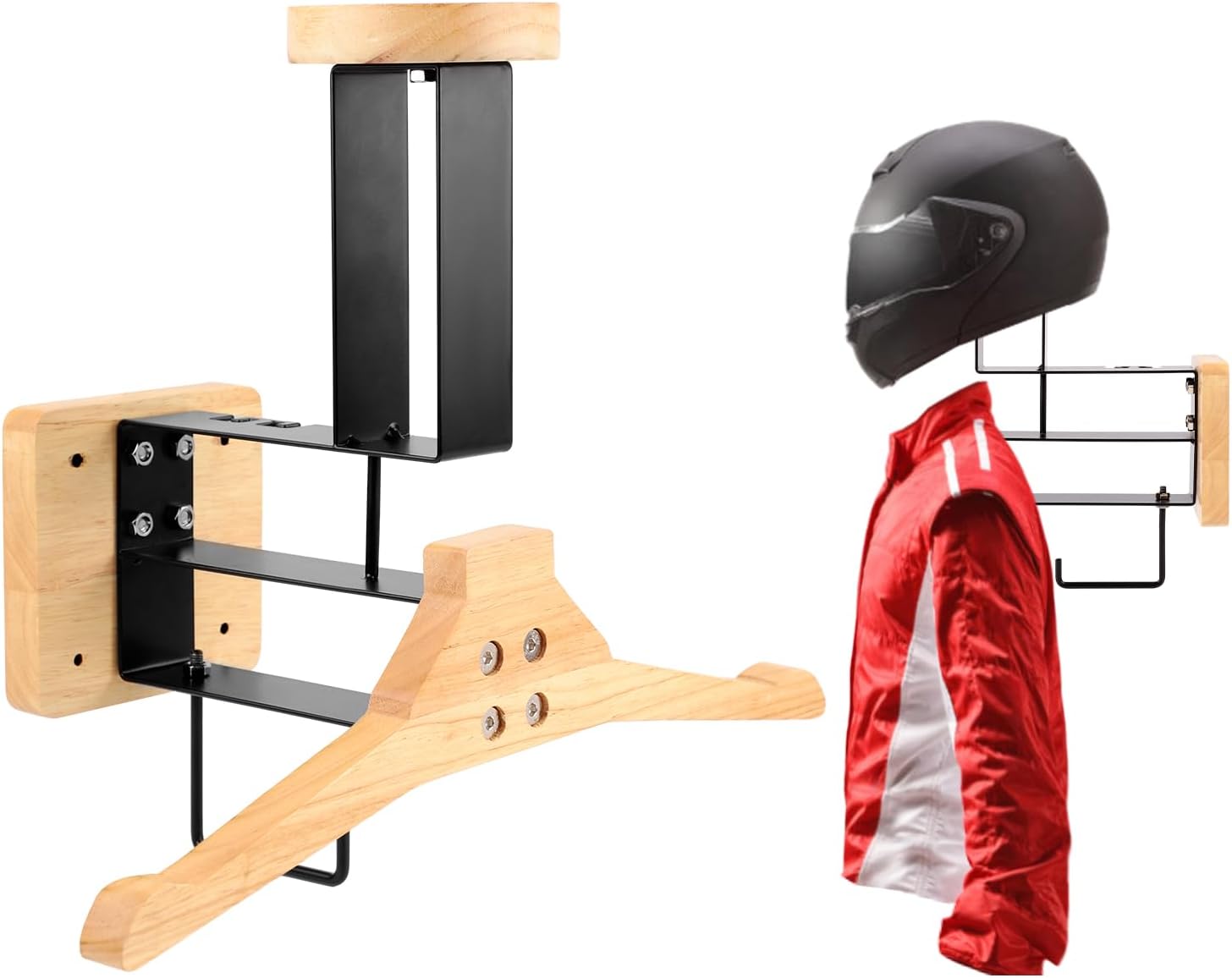 ​ Supporto da parete in legno  - Sports Equipment Holder recensione e prezzo