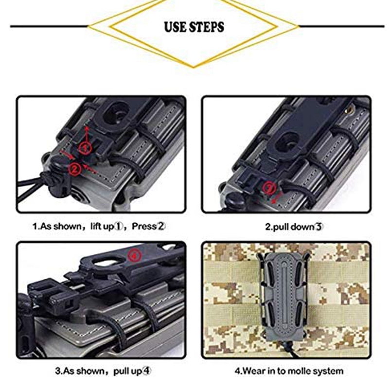 Borsa Tattica Molle da 9mm con - Sports Equipment Holder recensione e prezzo
