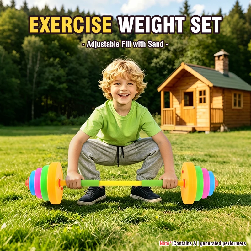 Set di manubri e bilanciere re - Sports Equipment Kids recensione e prezzo